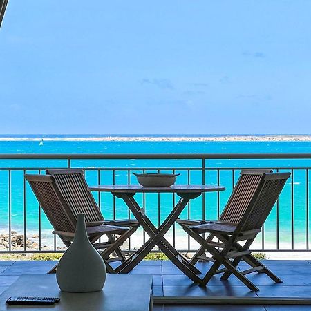 Front Line Unit 520 Ft2 - 48 M2, On Second Floor, Stunning Ocean View Apartment Cul de Sac Exterior foto