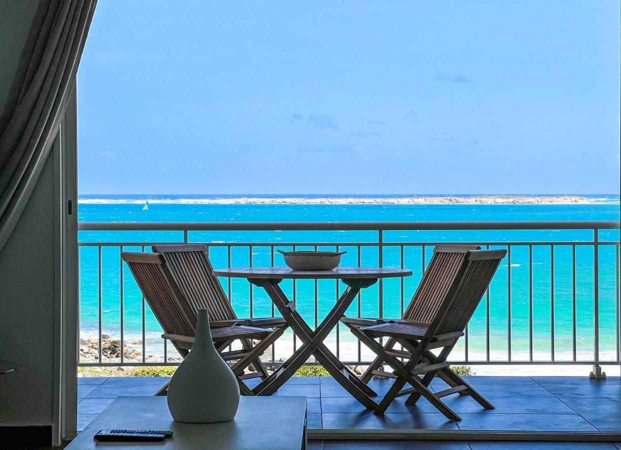 Front Line Unit 520 Ft2 - 48 M2, On Second Floor, Stunning Ocean View Apartment Cul de Sac Exterior foto